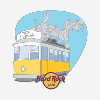 Limited Edition Lisbon Tram Pick 2026 Pin