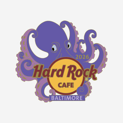 Collectible Baltimore Octopus 2026 Pin
