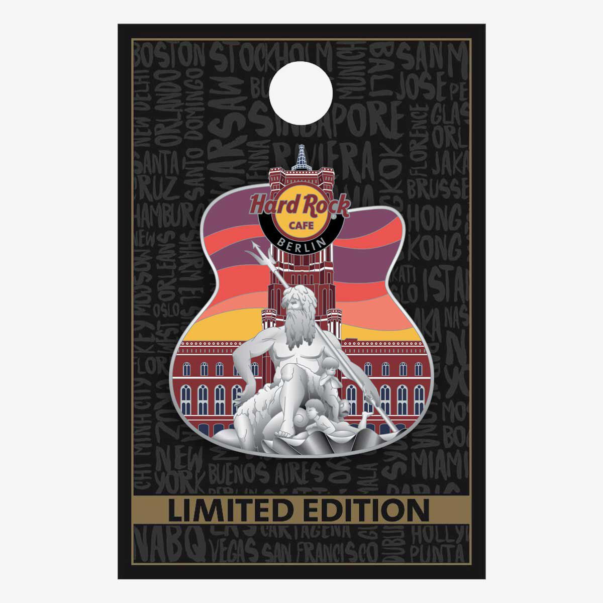 Hard Rock Cafe Berlin Neptune Fountain Limited Edition Pin