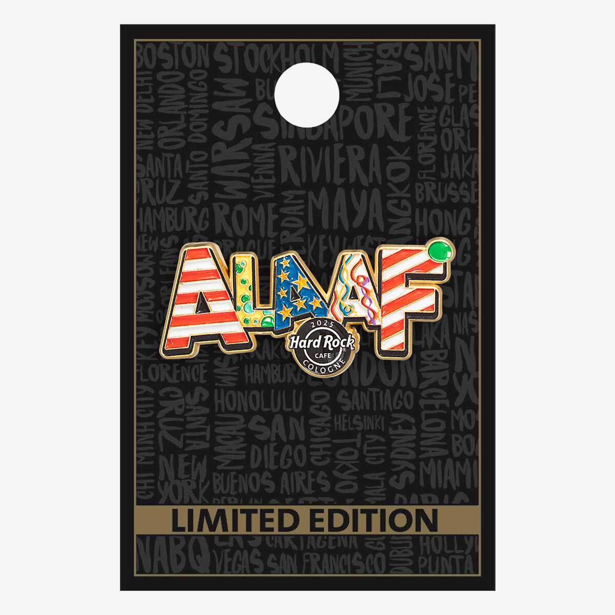 Limited Edition Cologne Alaaf 2025 Pin | Online Rock Shop