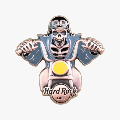 3D Biker Series Chopper Skull Pin 3D Biker Series Chopper Skull Pin