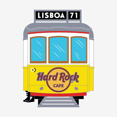 Limited Edition  Lisbon Tram Pin