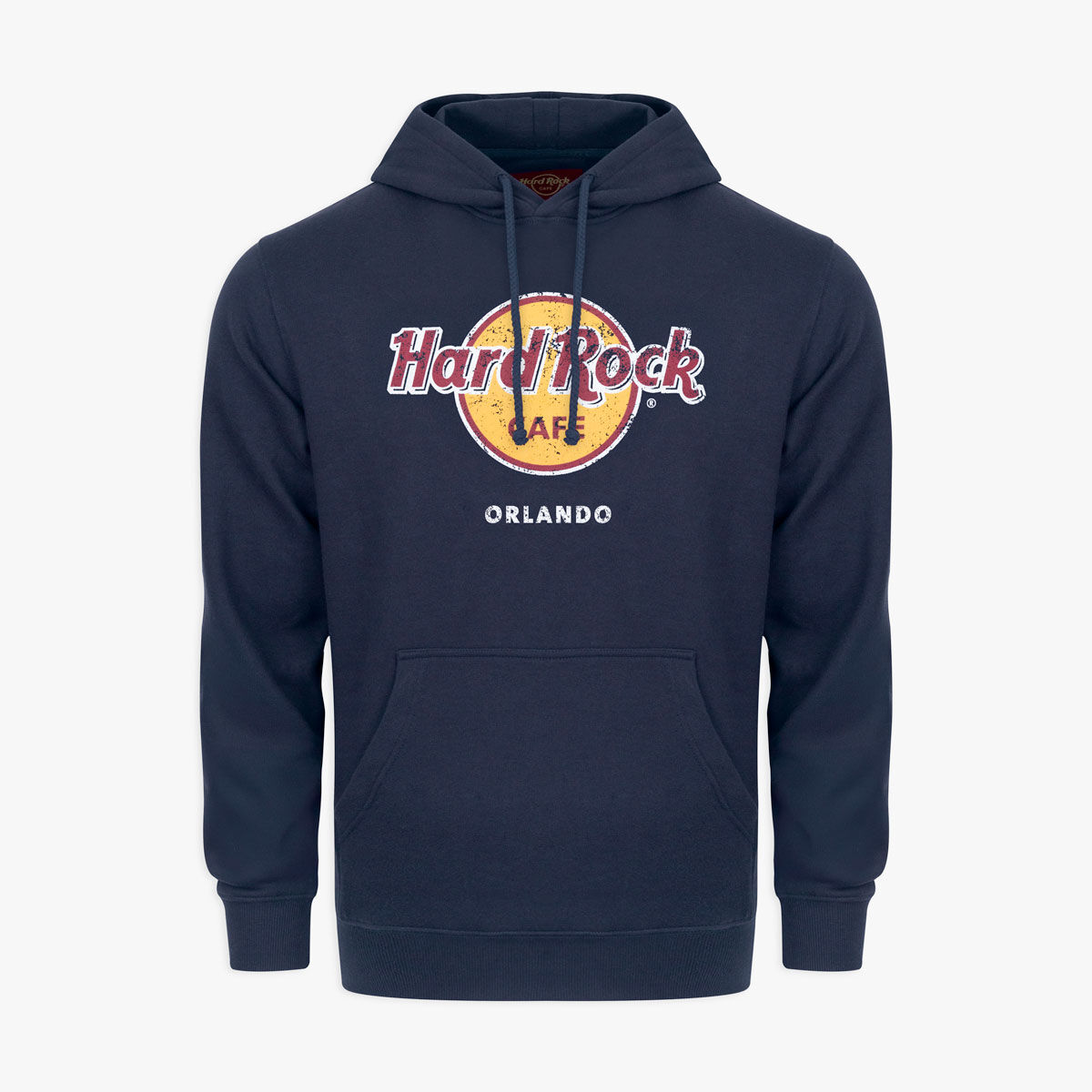 Adult Fit Classic Logo Hoodie in Navy Blue | Online Rock Shop