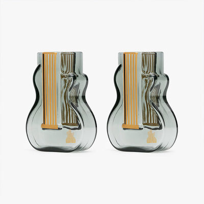 Guitar Hotel Shot Glass in Smoked Grey Guitar Hotel Shot Glass in Smoked Grey