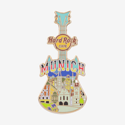 Guitar V20 City Tee Pin Guitar V20 City Tee Pin