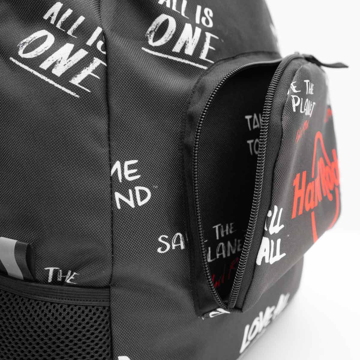 Love All Serve All Graffiti Packable Backpack in Black | Online