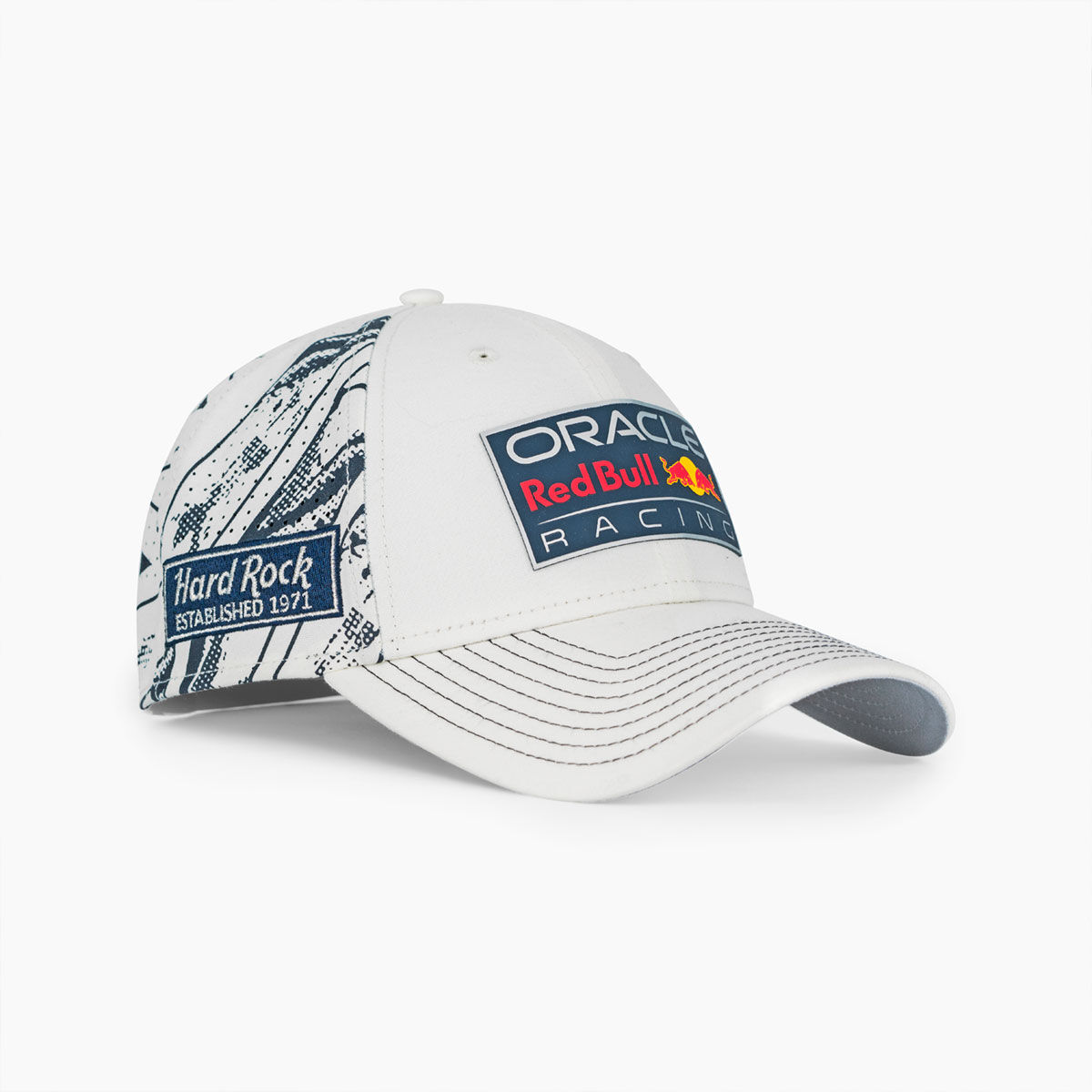 Oracle Red Bull F1 Racing New Era Lines 9Forty Hat in Chrome