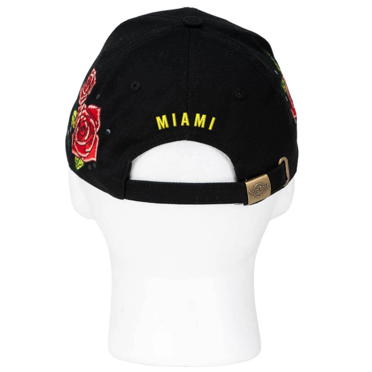 帽子 rokh EMBROIDERED BALL CAP Embroidered Rose Hat | Online Rock Shop