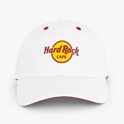 Logo Performance Hat in White Logo Performance Hat in White