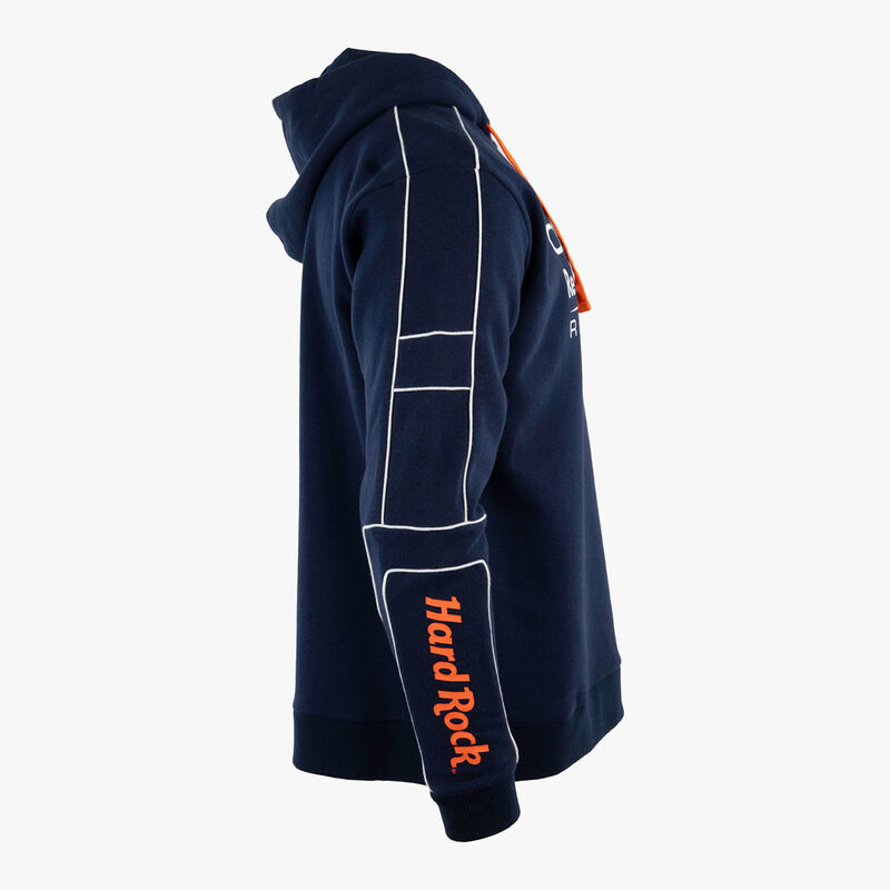 Red Bull Hoodie in Navy with Contrast White Racer Piping image number 2