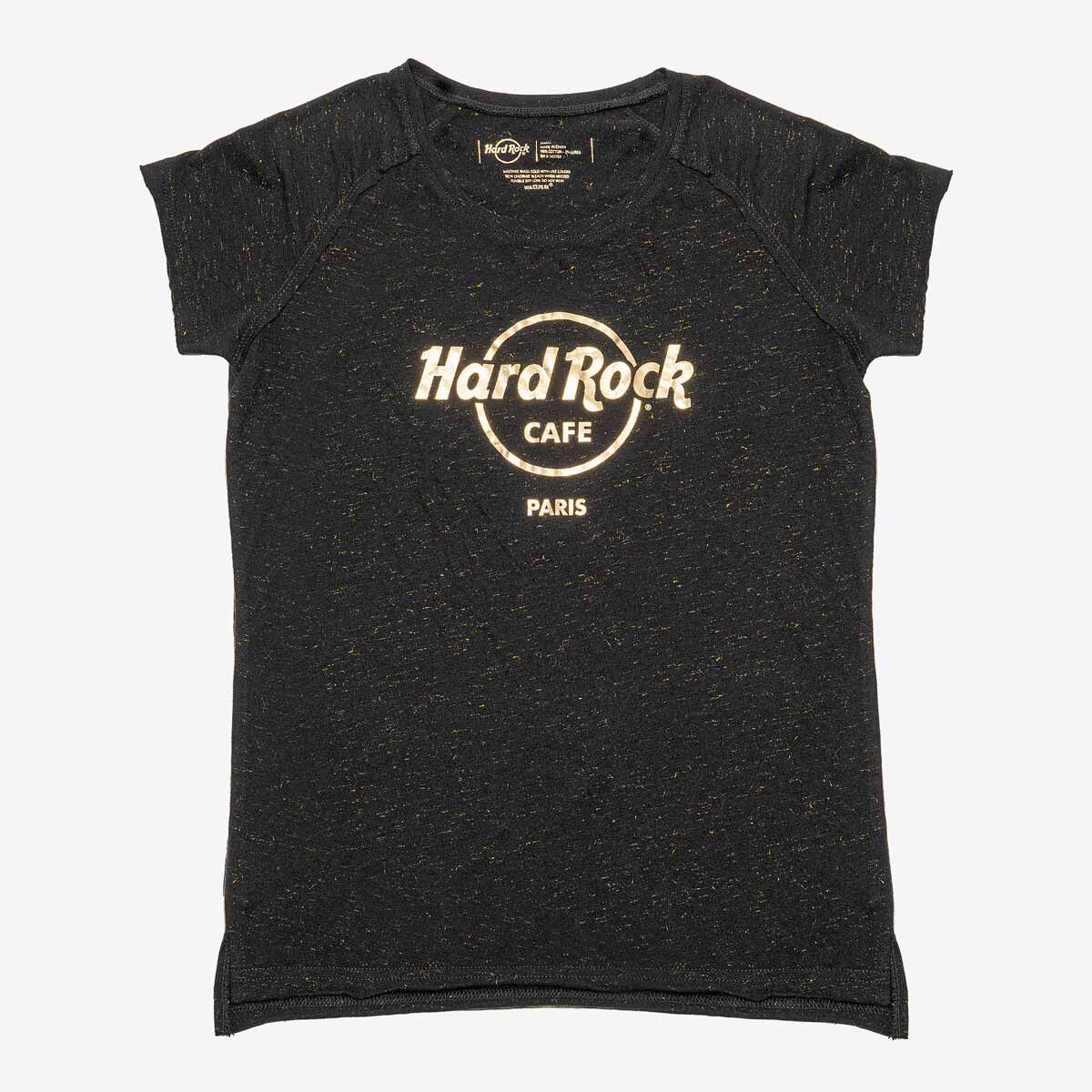 Women's Gold Thread and Foil Logo Tee