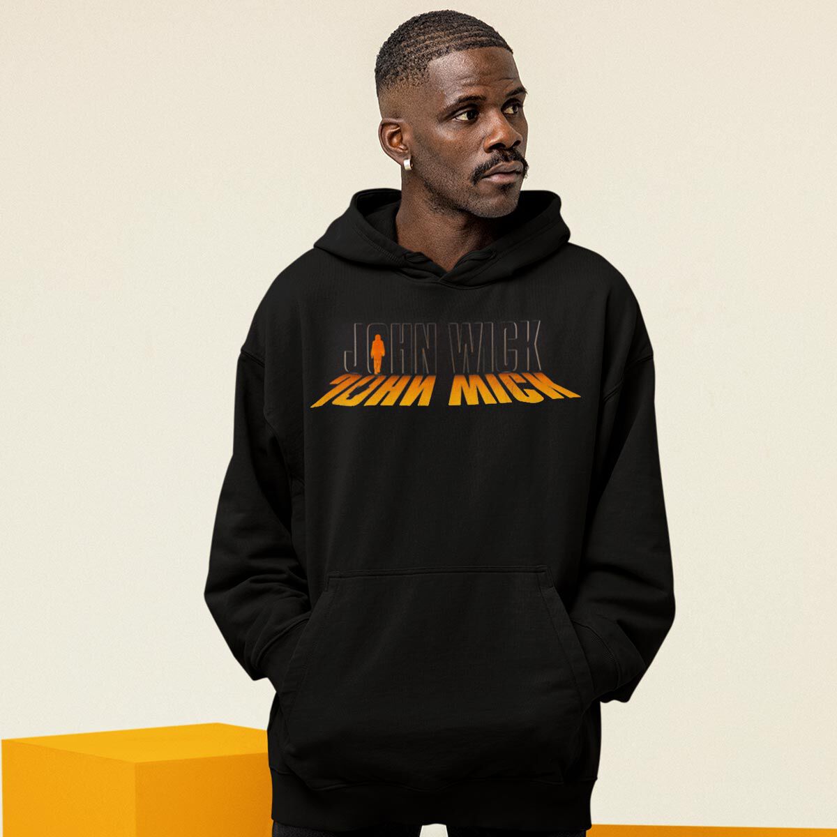 Box fit hoodie on sale