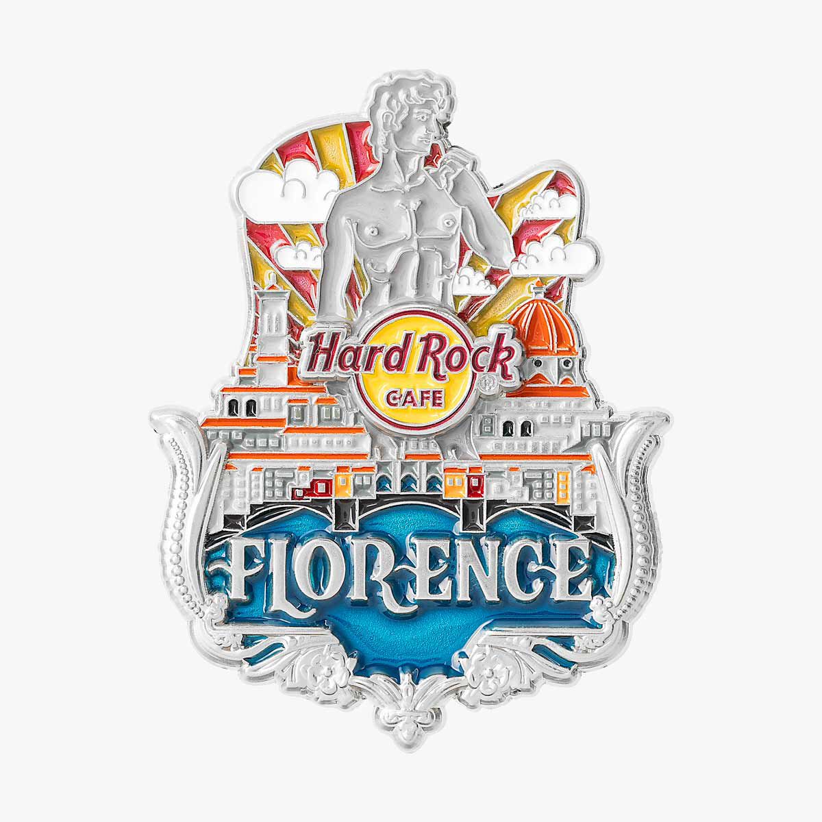 Collectible 3D Core City Guitar Pin | Online Rock Shop