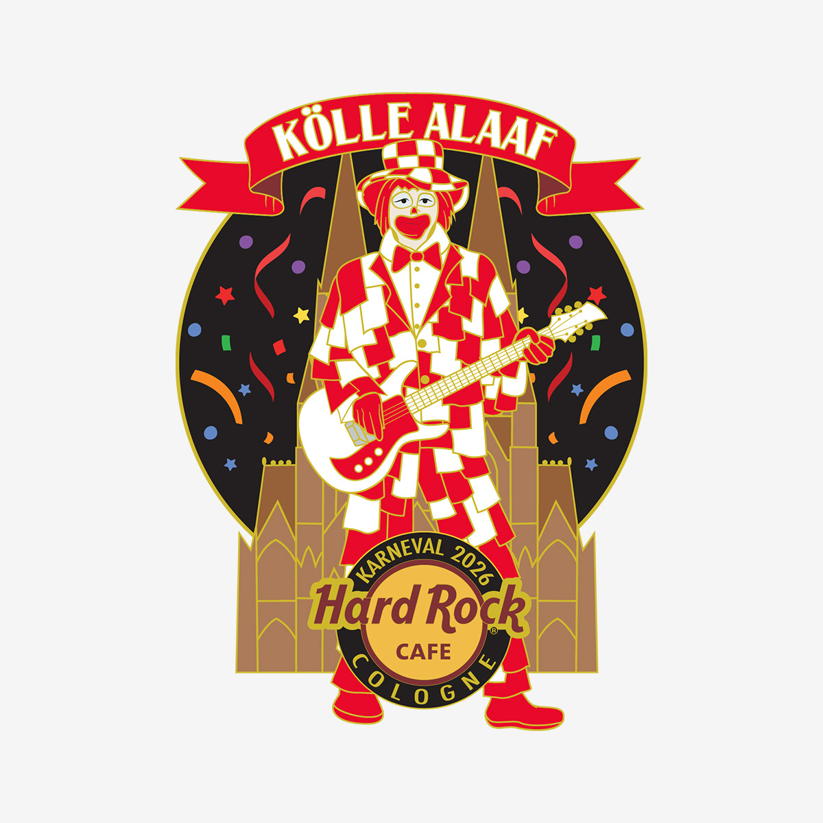 Limited Edition Cologne 2026 Alaaf Love Pin image number 1