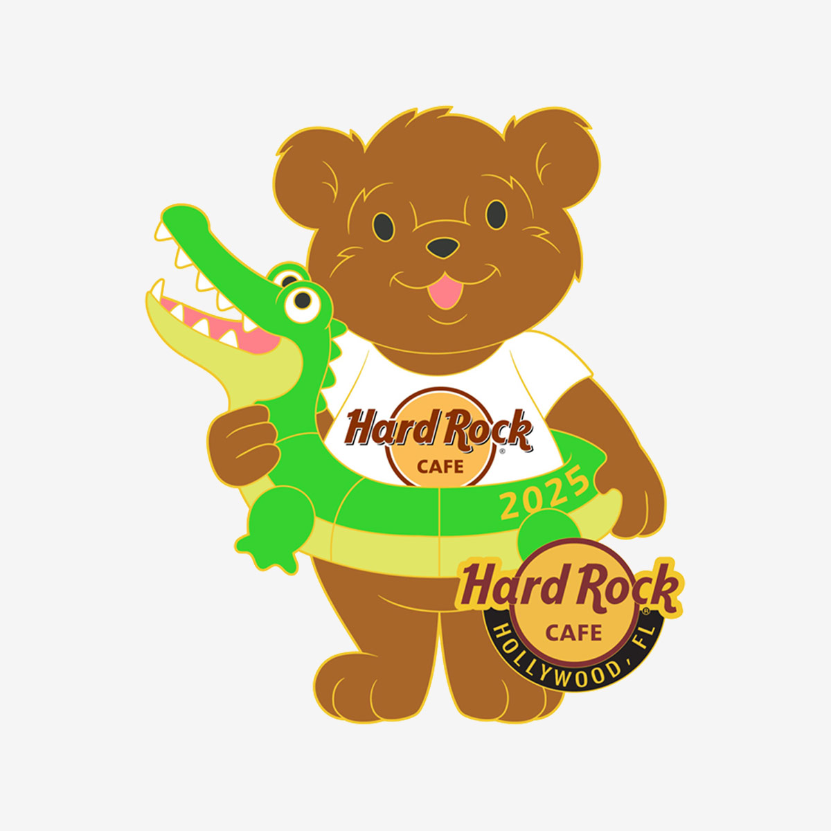 Limited Edition Alligator Bear 2025 Pin image number 1