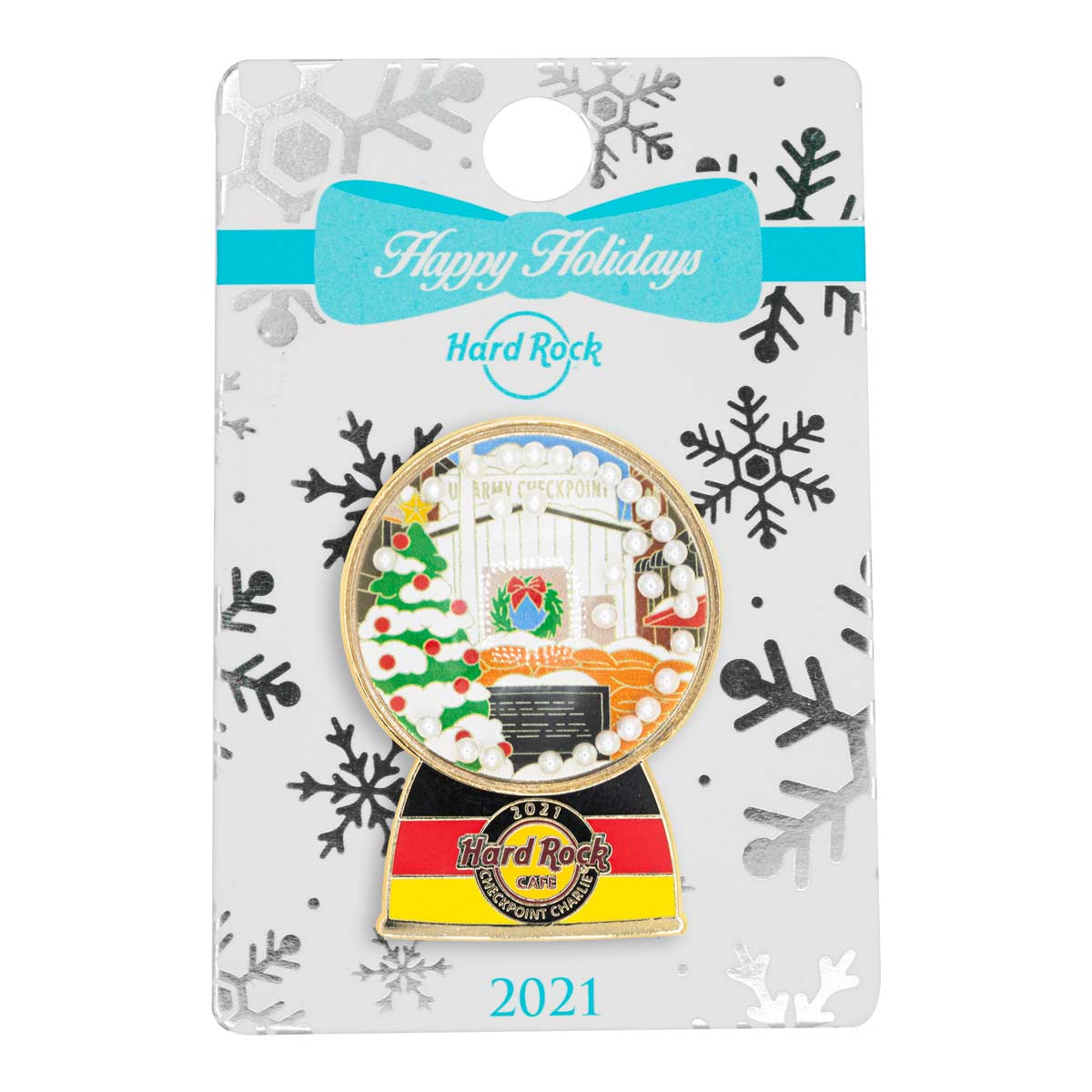Checkpoint Charlie Snowglobe Series Pin image number 2