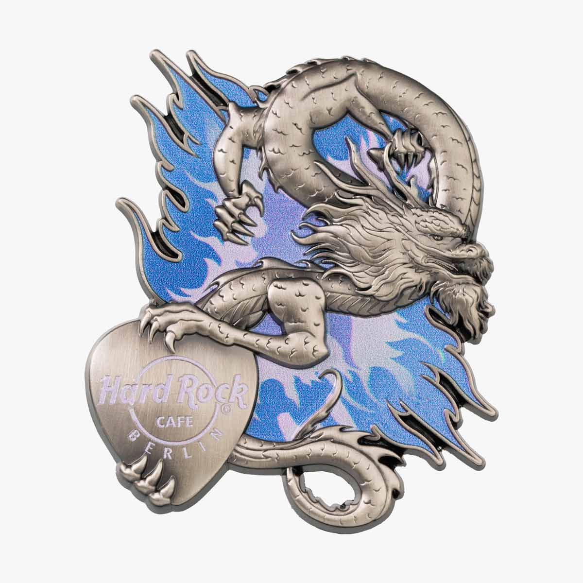 3D Asia Dragon Pin image number 1