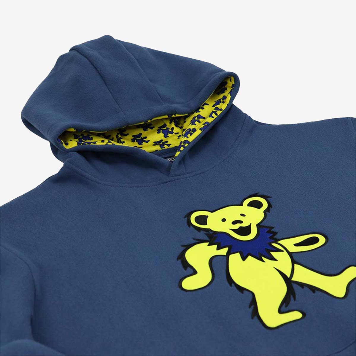 Grateful Dead Hoodie with Yellow Bear in Navy image number 5