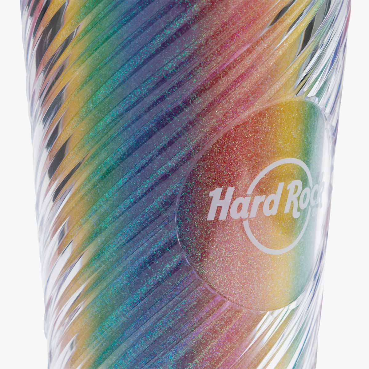 24 oz Rainbow Pride Swirl Tumbler image number 3