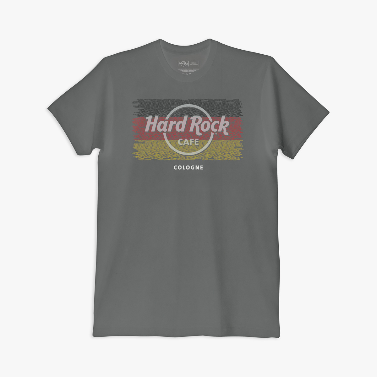 Repeat City Local Flag Tee In Charcoal Gray image number 1