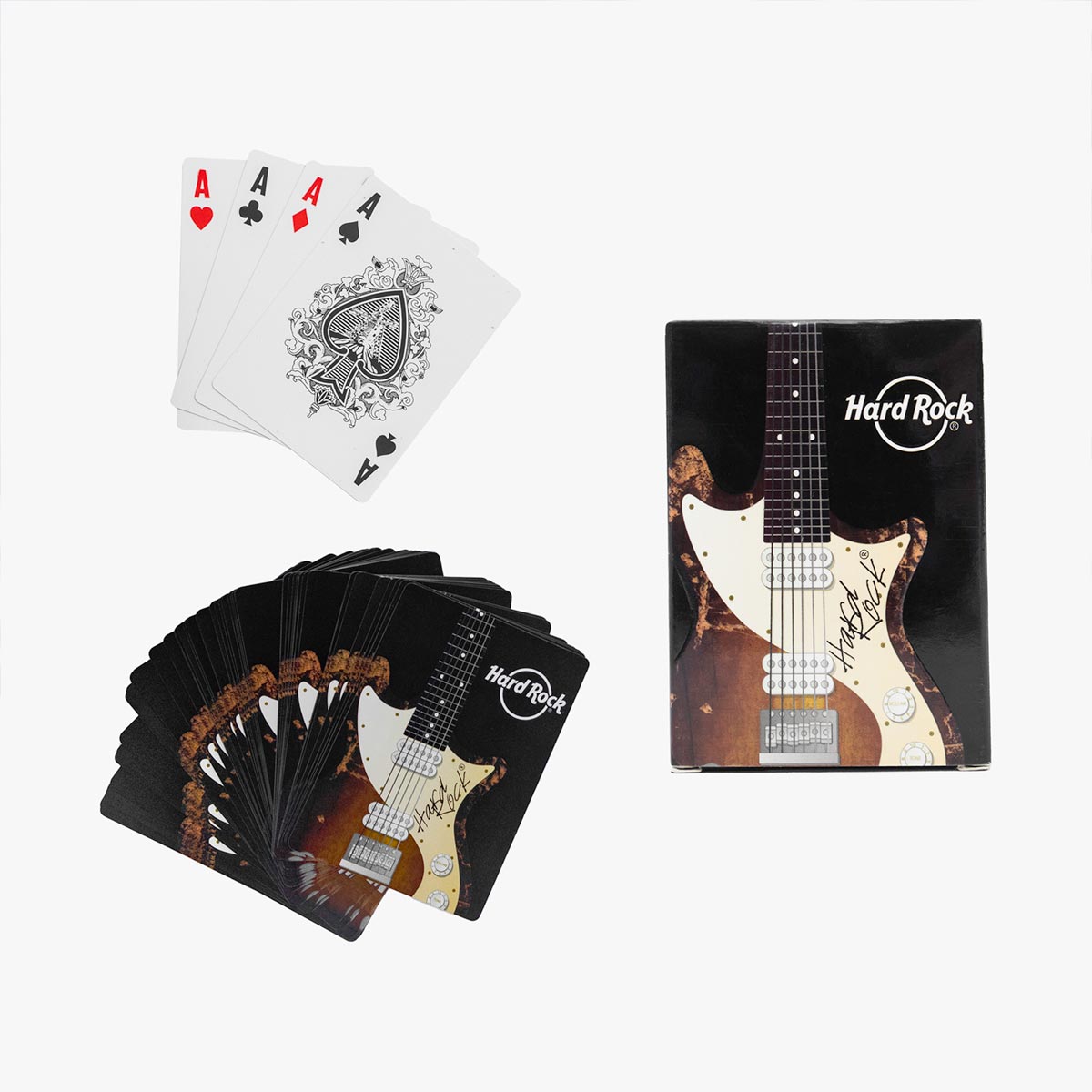 Hard Rock Playing Cards image number 1