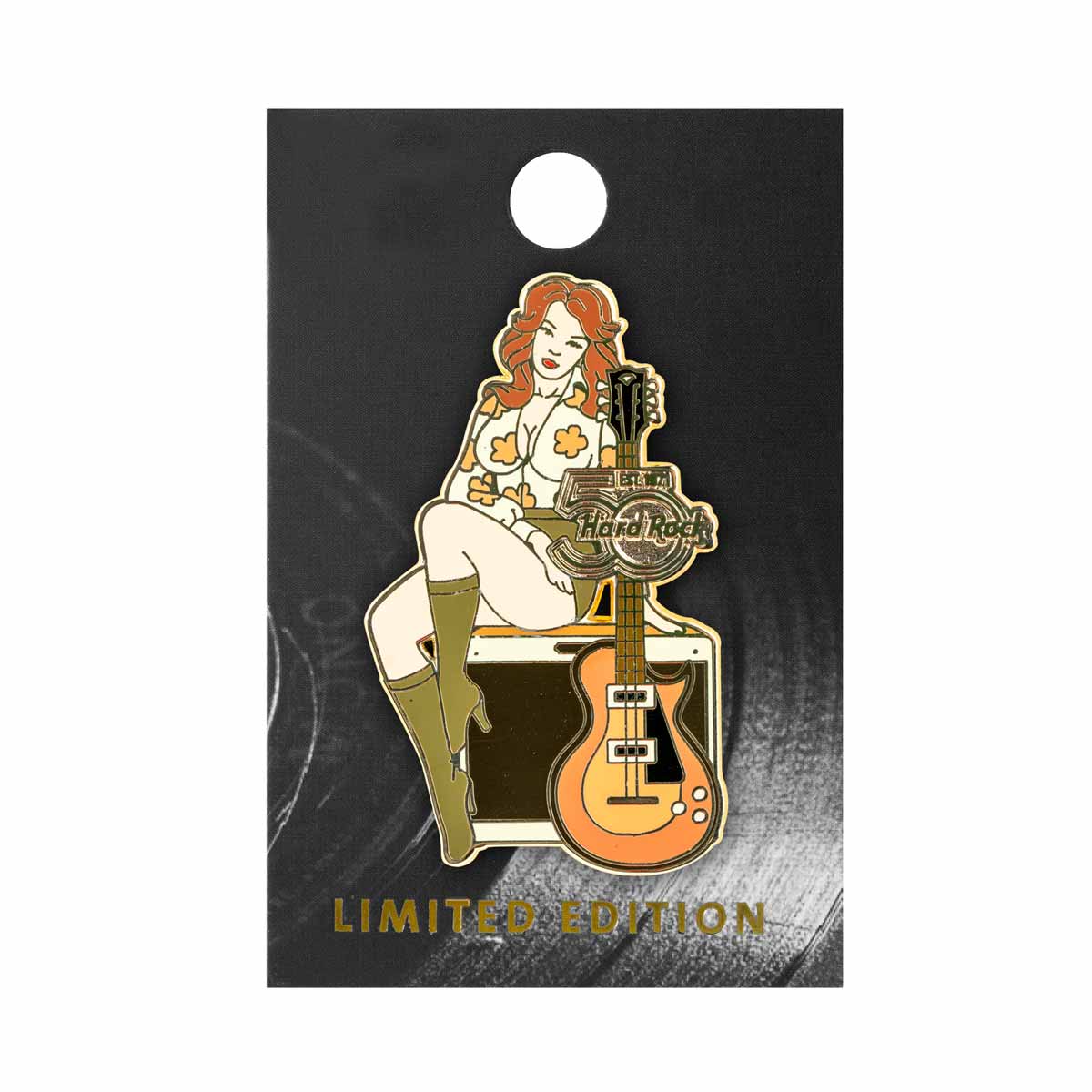 50th Anniversary 70's Decade Girl Pin image number 2