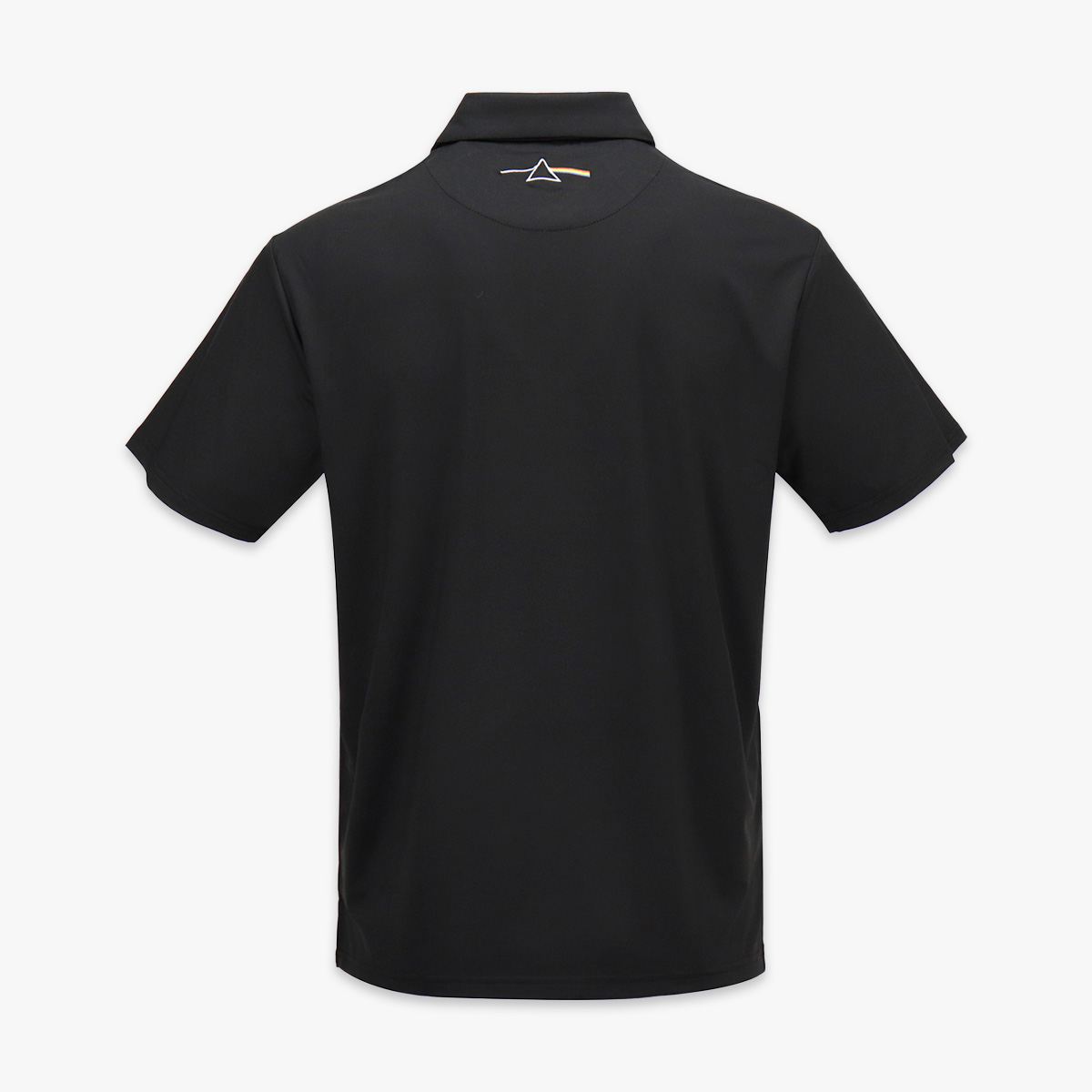 Pink Floyd Dark Side of the Moon Dry Fit Polo in Black image number 5