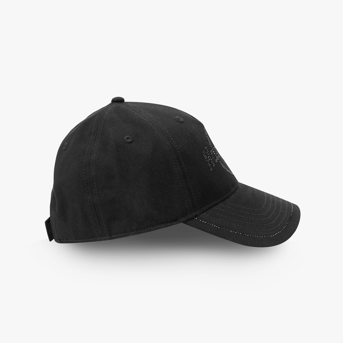 Bling Logo Trucker Hat in Black image number 3