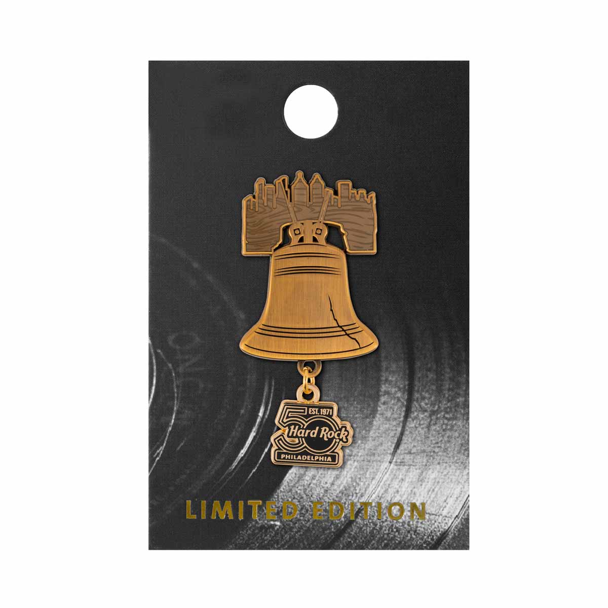 50th Anniversary Core Philadelphia Liberty Bell Pin image number 2