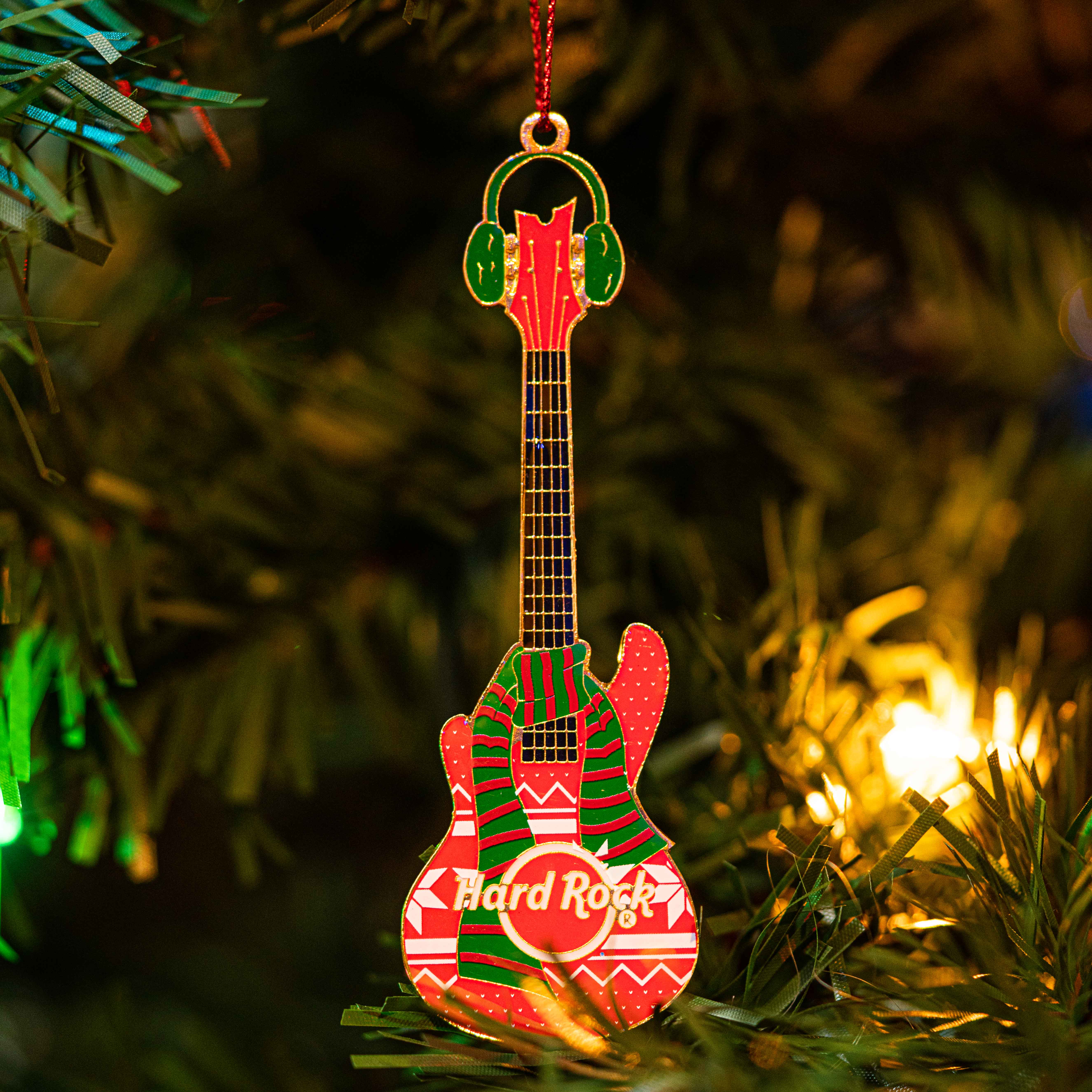 Hard Rock Guitar Trio Gift Set Collectible Ornament image number 2