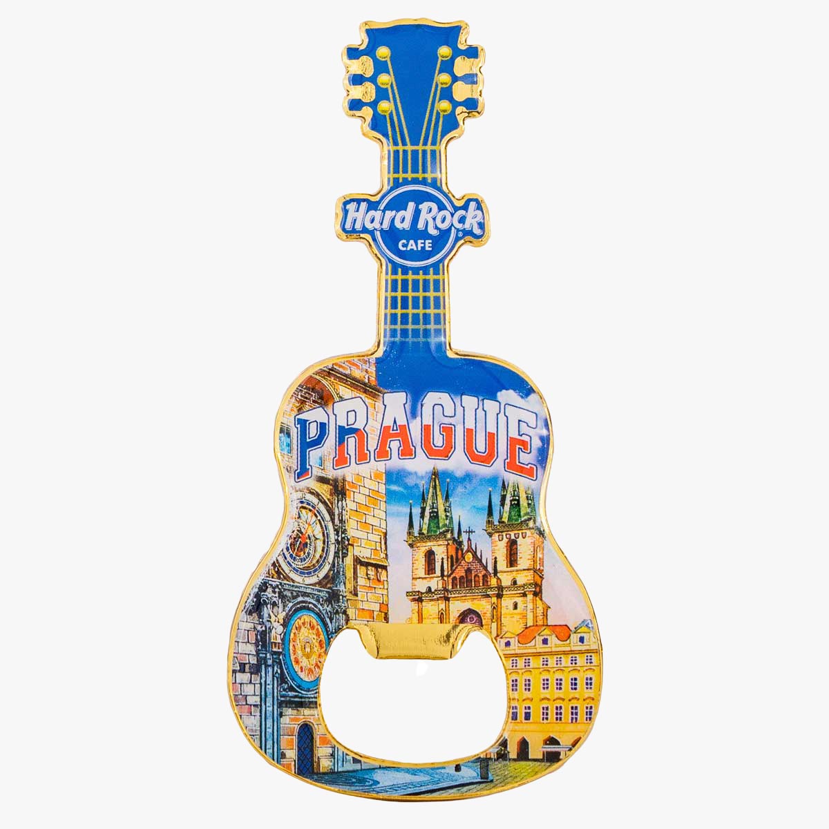 Country Colors City Bottle Opener Magnet image number 1