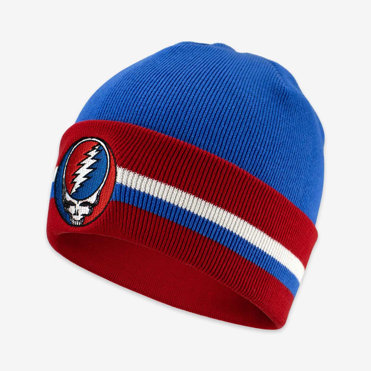 Grateful Dead Knit Beanie Blue image number 2