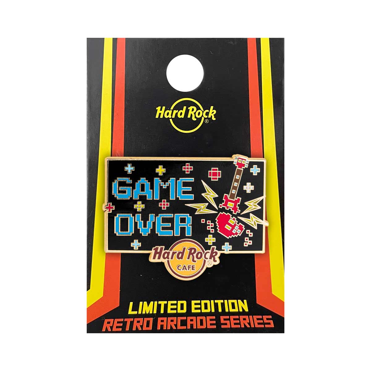 Retro Arcade Series Game Over Pin image number 2