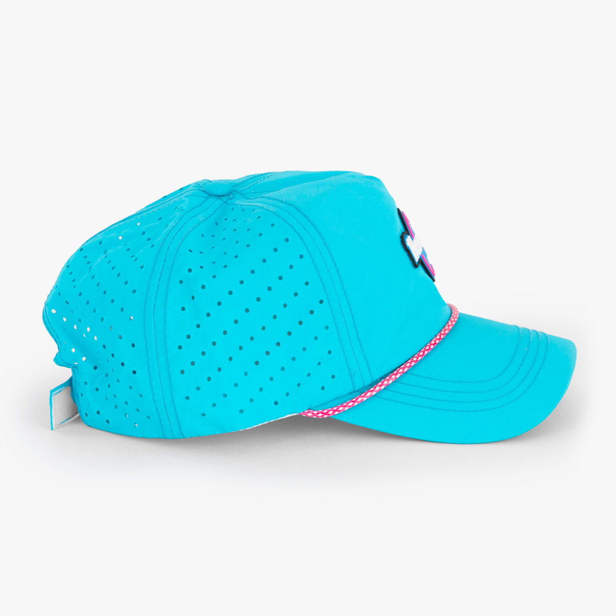 Neon Logo Performance Rope Hat in Blue image number 2