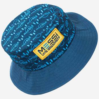Messi Bucket Hat in Blue Print image number 2
