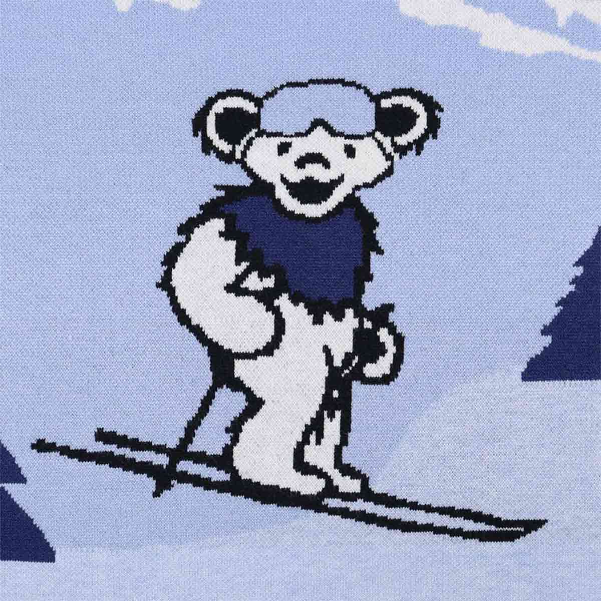 Grateful Dead Ski Bear Sweater in Blue image number 9