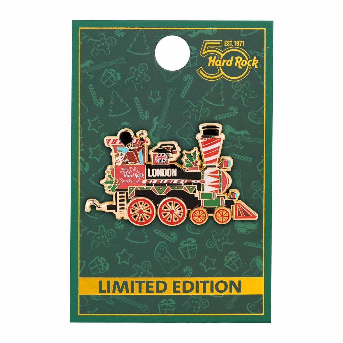 50th Anniversary Holiday Train Set Pin Series image number 2