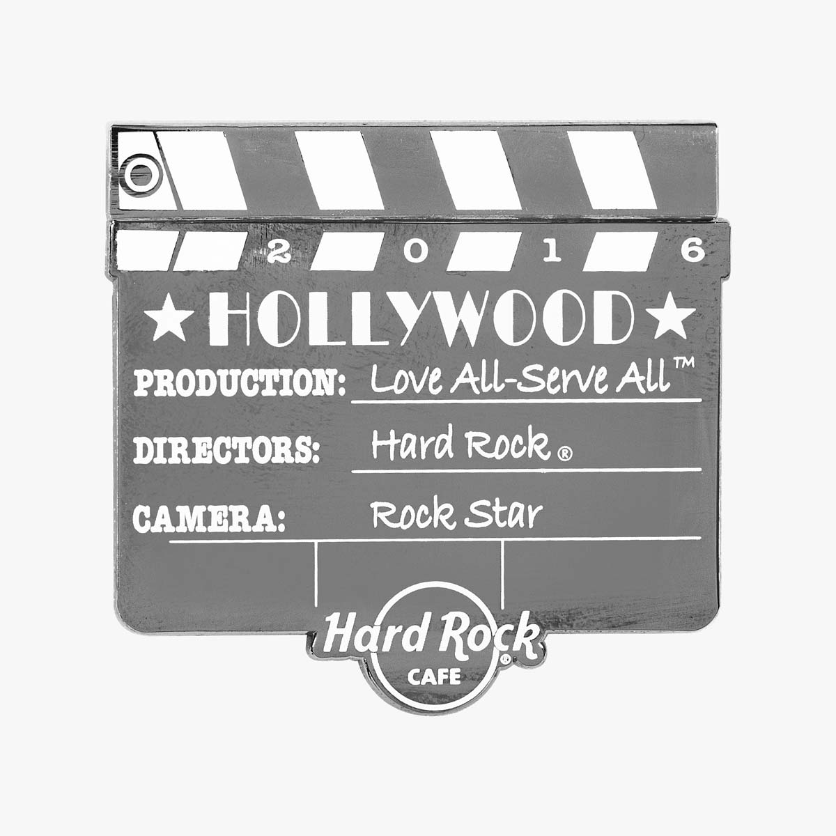 Hollywood Clapboard Pin image number 3