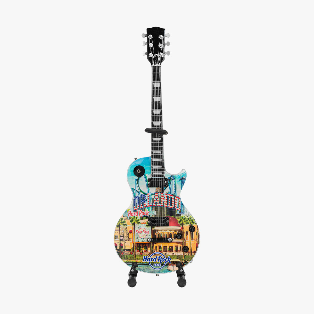 Country Colors 10" Mini City Guitar with Stand image number 1