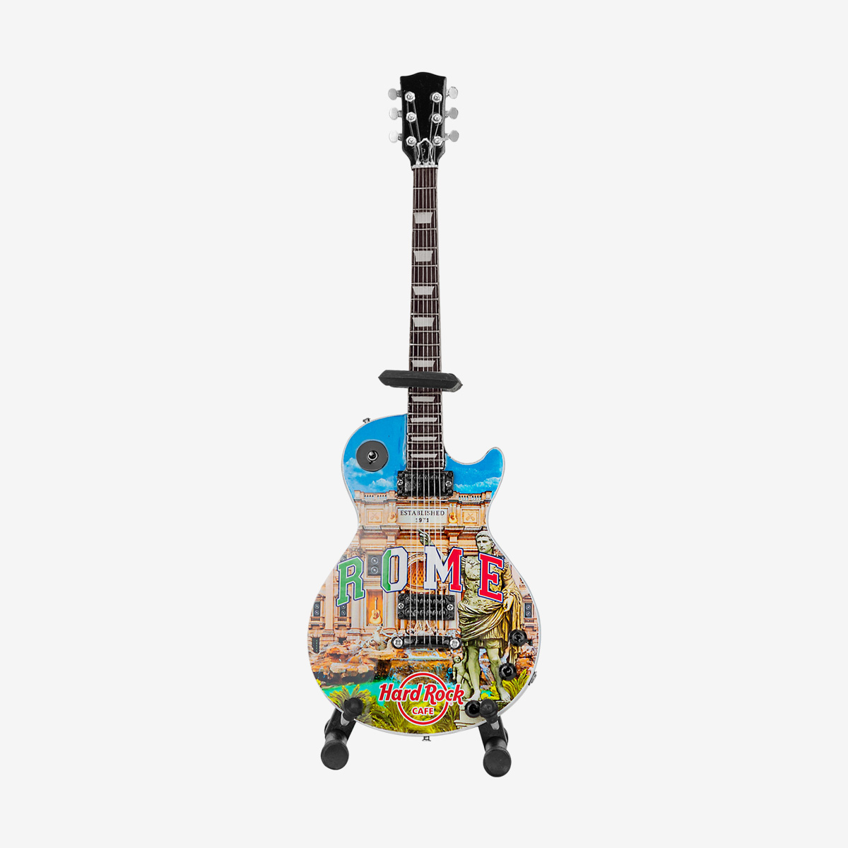 Country Colors 10" Mini City Guitar with Stand image number 1