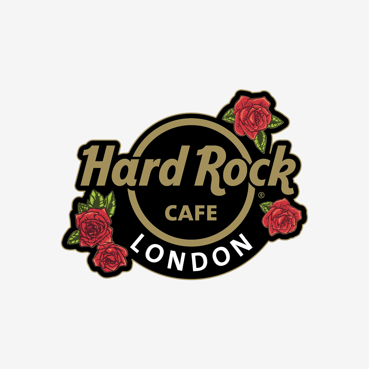 Collectible Floral Logo Pin image number 1