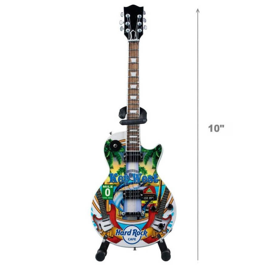 Uittrekken Contractie regenval 10" Mini City Art Guitar with Stand