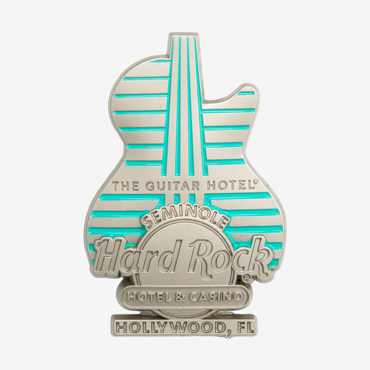 The Guitar Hotel 3D Pin image number 1