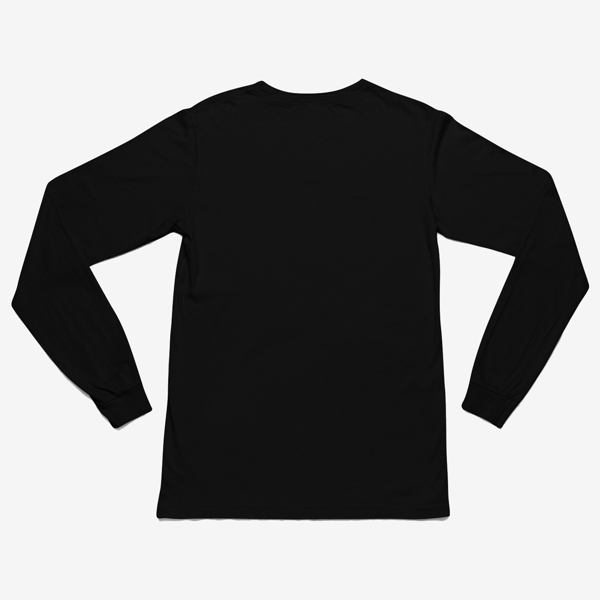 Hard Rock Vinyl Logo Longsleeve Tee Shirt in Black image number 3