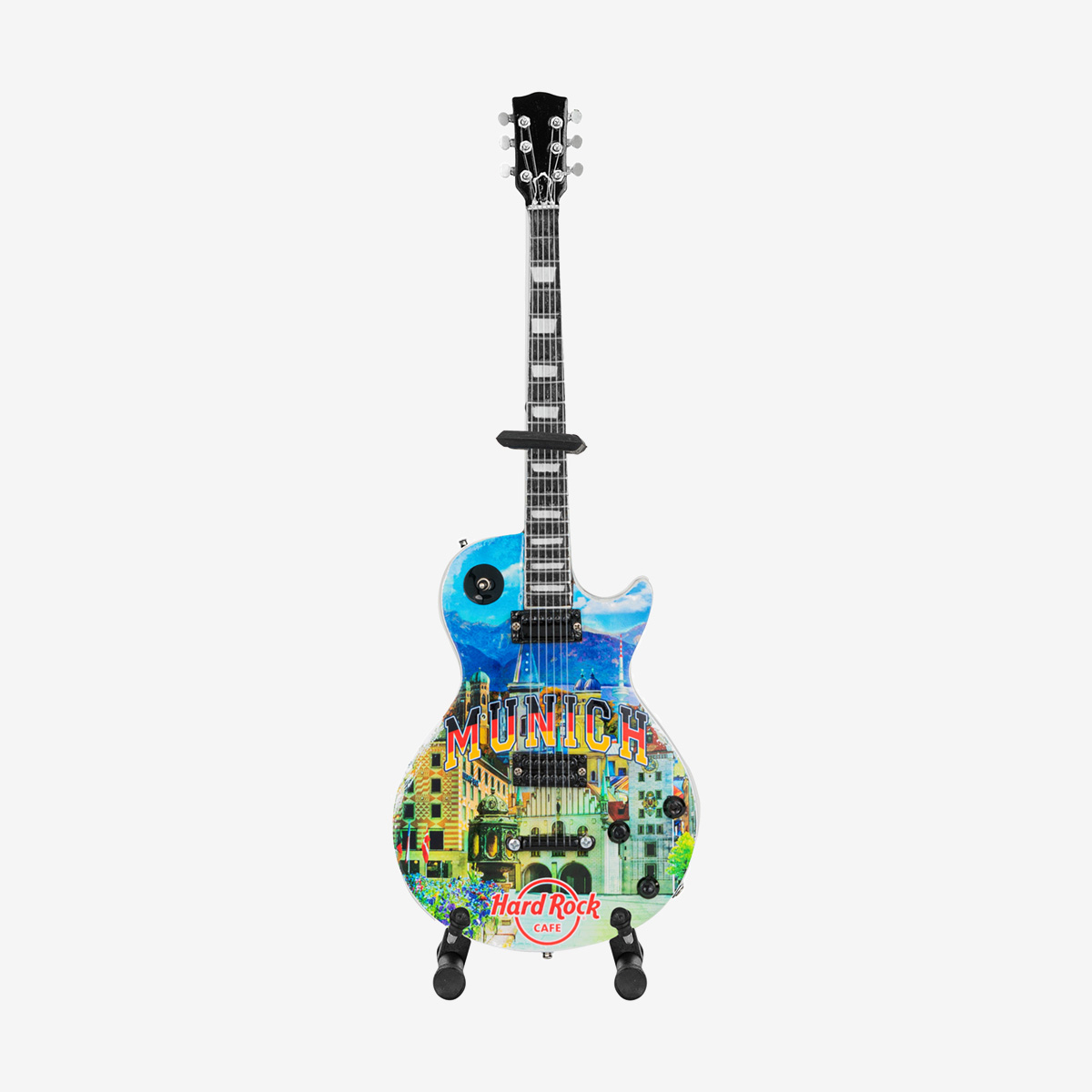 Country Colors 10" Mini City Guitar with Stand image number 1