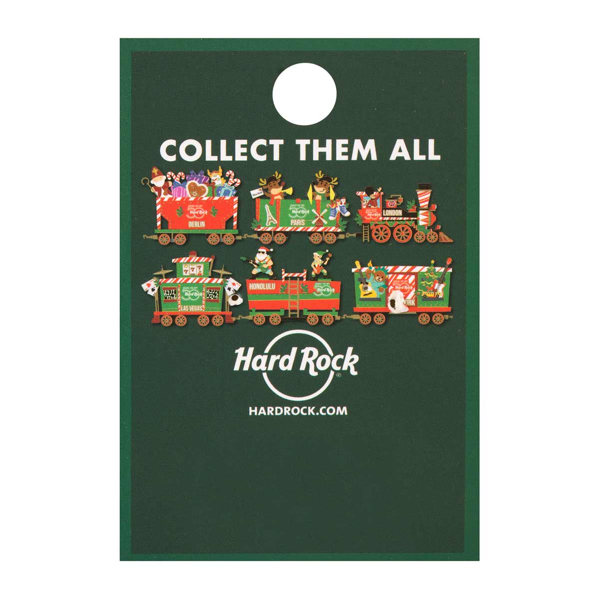 50th Anniversary Holiday Train Set Pin Series image number 4