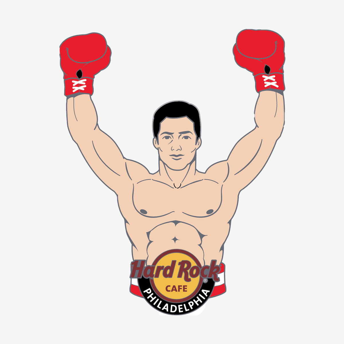 Limited Edition Philadelphia Boxer Pin image number 1