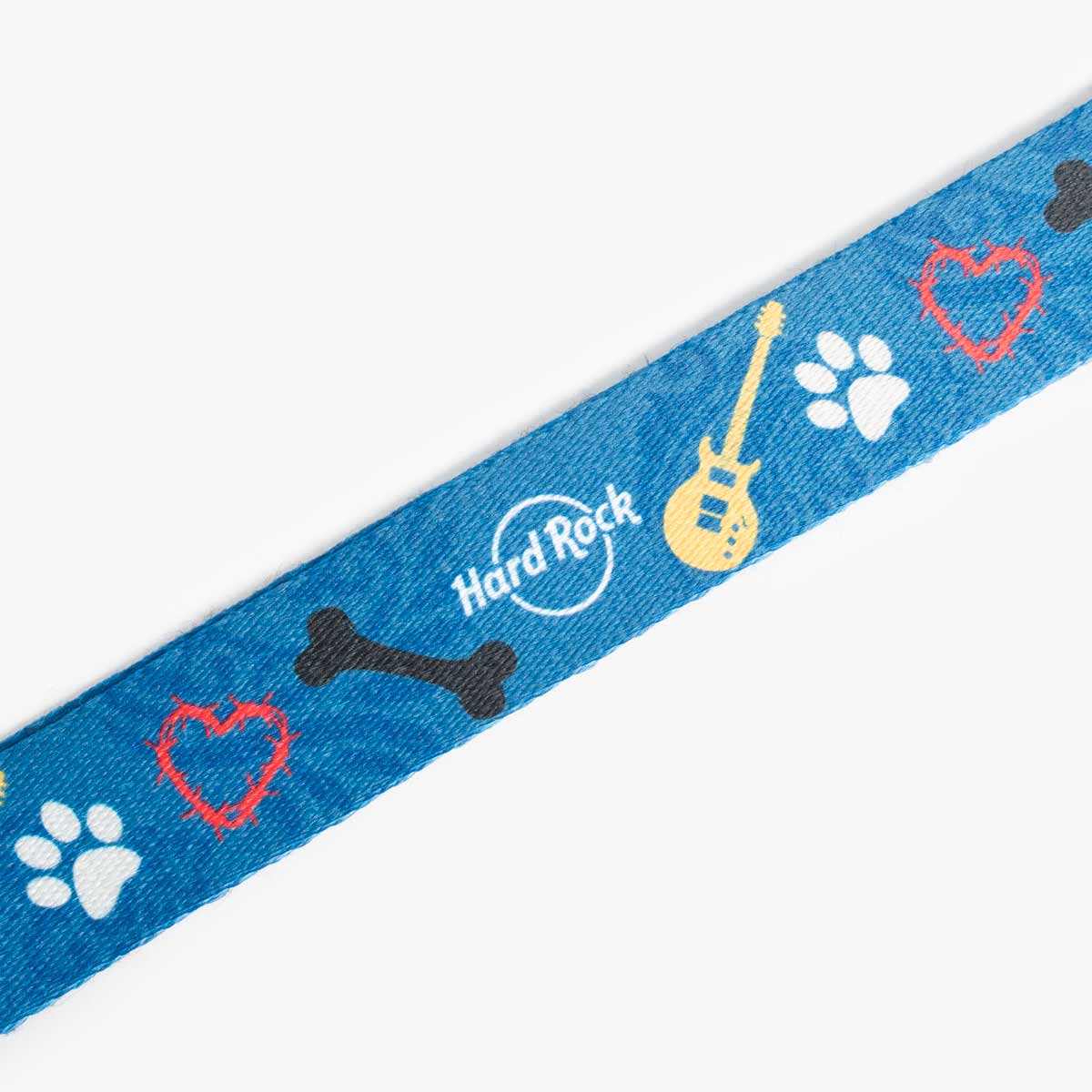 Reflective Pet Dog Collar in Navy Print image number 3