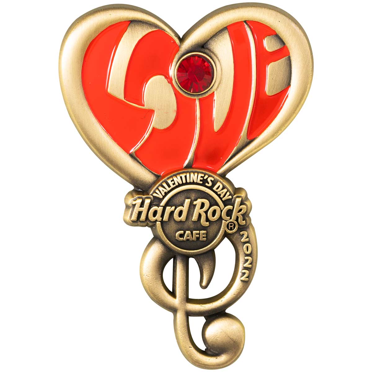 2022 3D Valentine's Love Pin image number 1