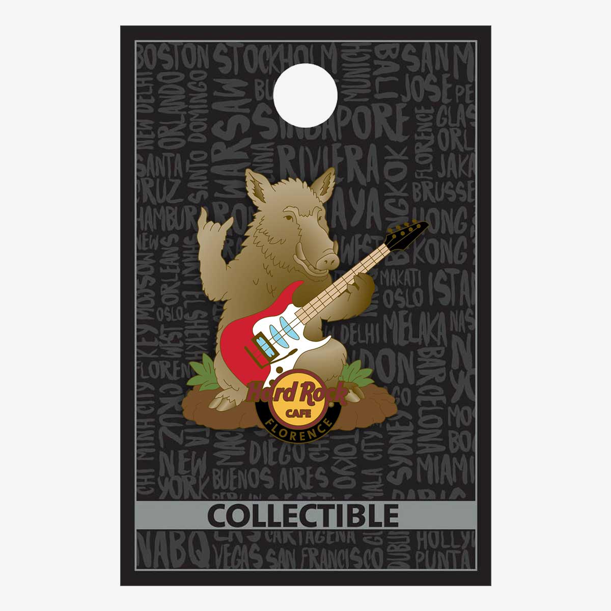 Collectible Florence Pig Pin image number 2